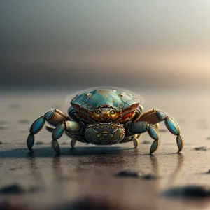 Rock Crab - Majestic Crustacean in Action