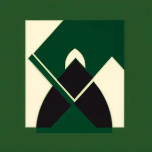 Symbolic Flag Sign for Business