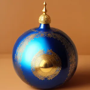Shimmering Glittering Bauble - Festive Holiday Decoration