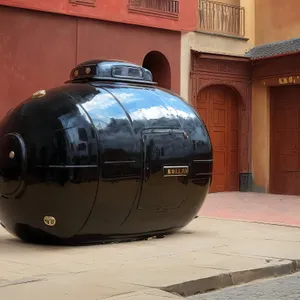 Submersible Barrel Vessel - Bathysphere Equipment Container