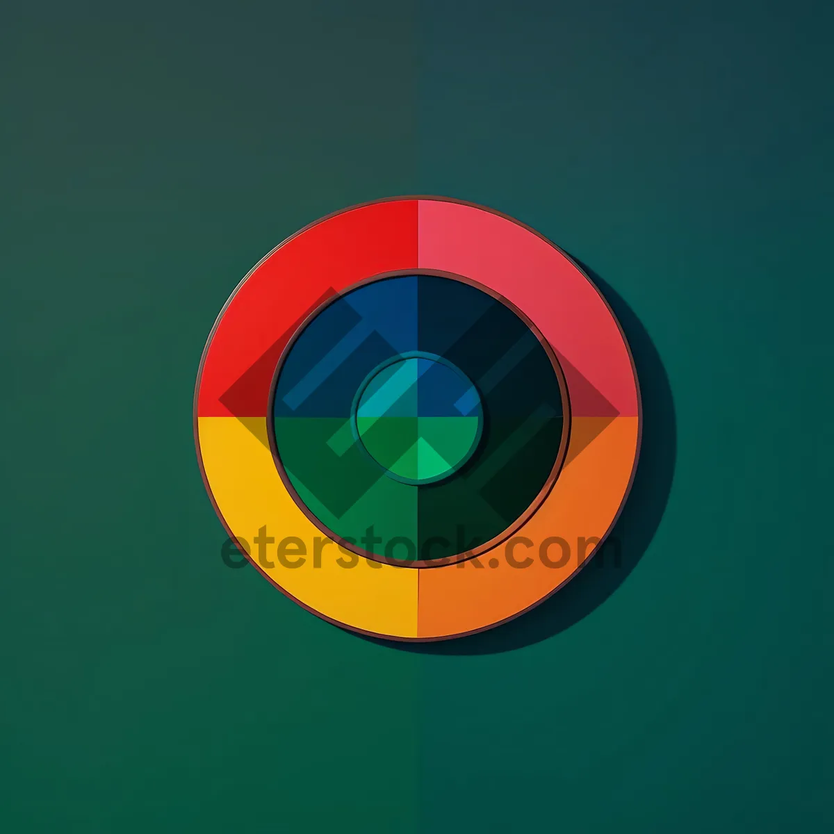 Picture of Bright Shiny Orange 3D Web Icons