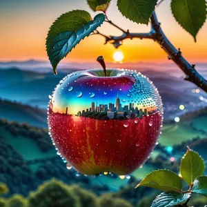 Fresh and Juicy Empire Apple for Holiday Celebration