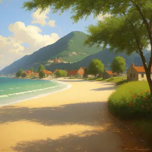 Sun-kissed Sands at Paradise Bay