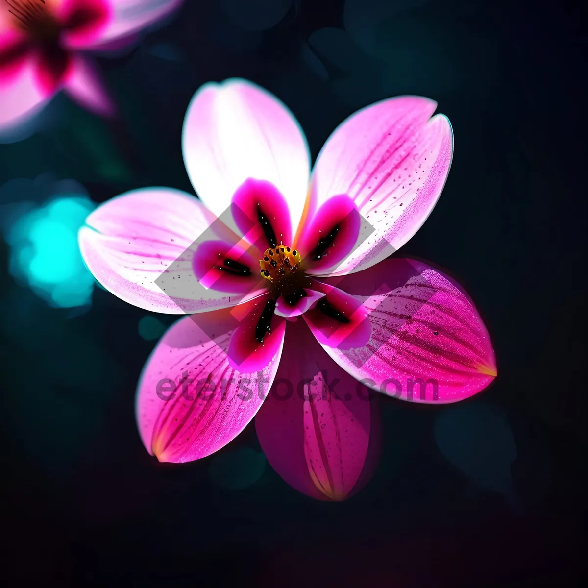 Picture of Pretty in Pink: Blooming Lotus Flower