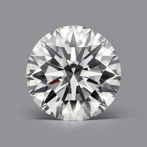 Shining Diamond Crystal: Precious Gemstone in 3D