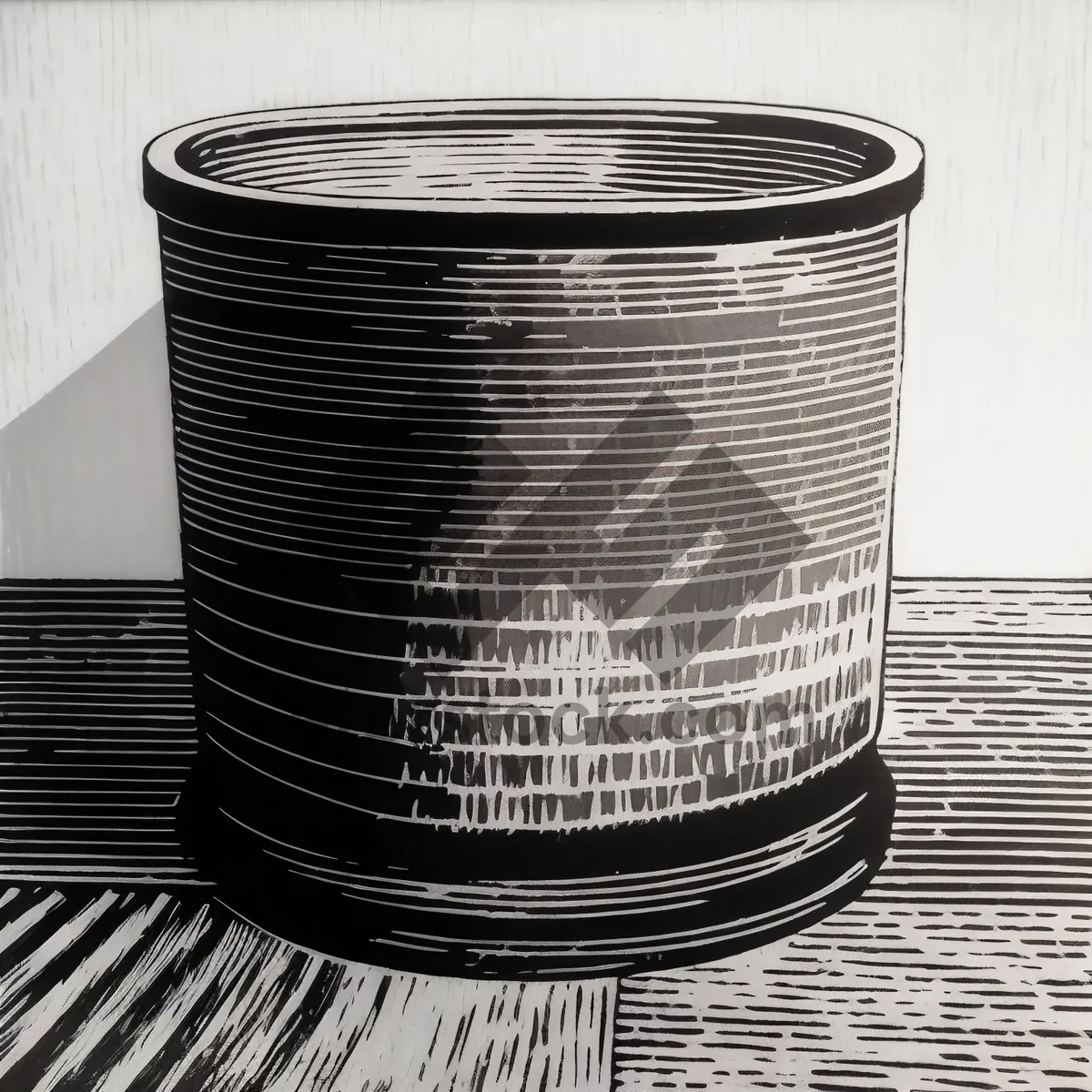 Picture of Canned Silver Storage Container - Empty Aluminum Tin