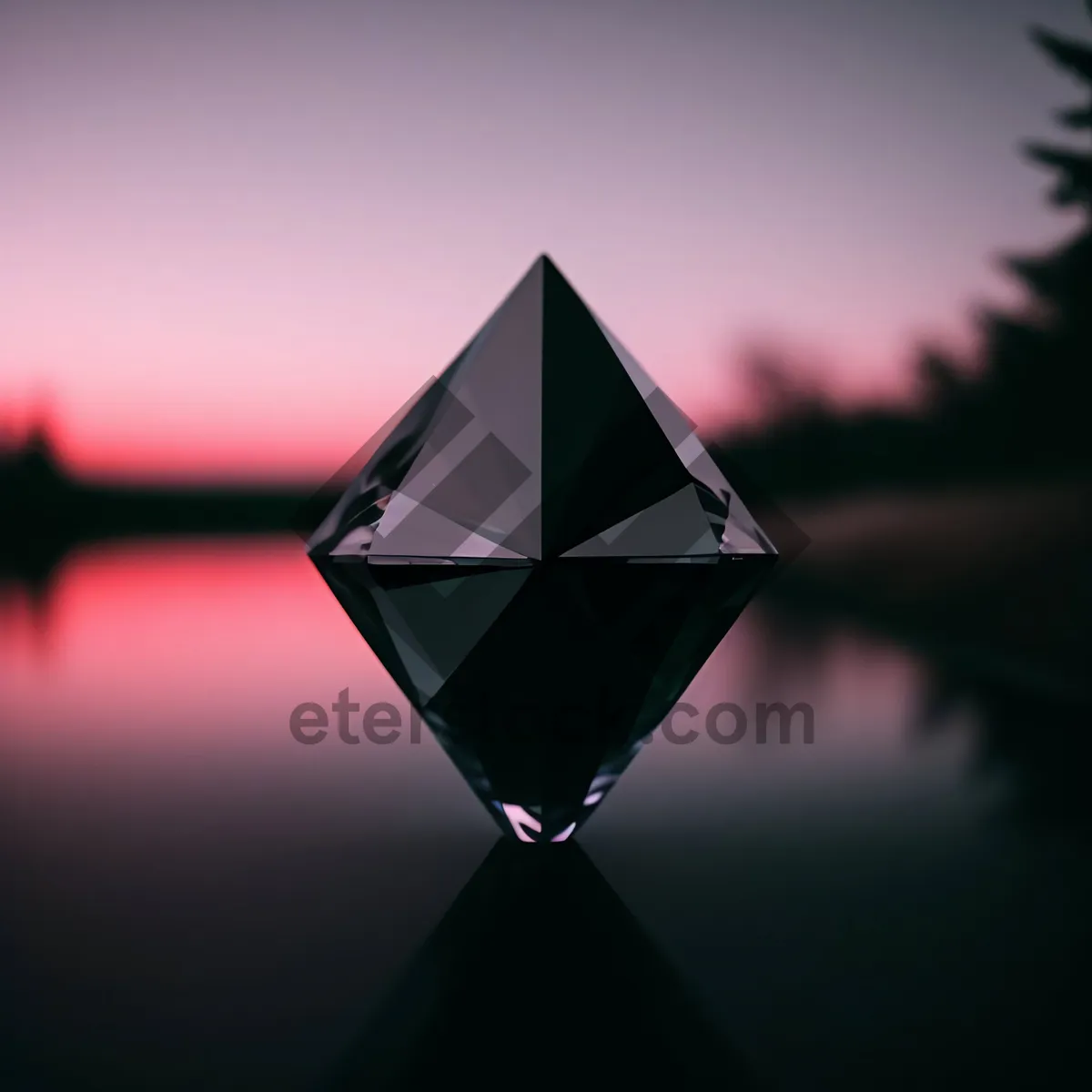 Picture of Glass Gem Canopy: A Solid 3D Symbol