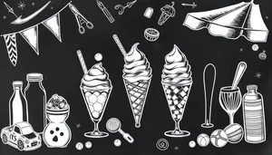 Graphic Design Silhouette Icon Set Elements