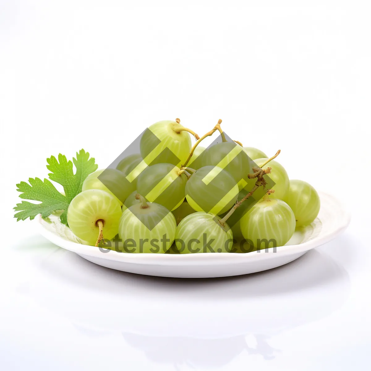 Picture of Fresh grape cluster for a healthy snack option.