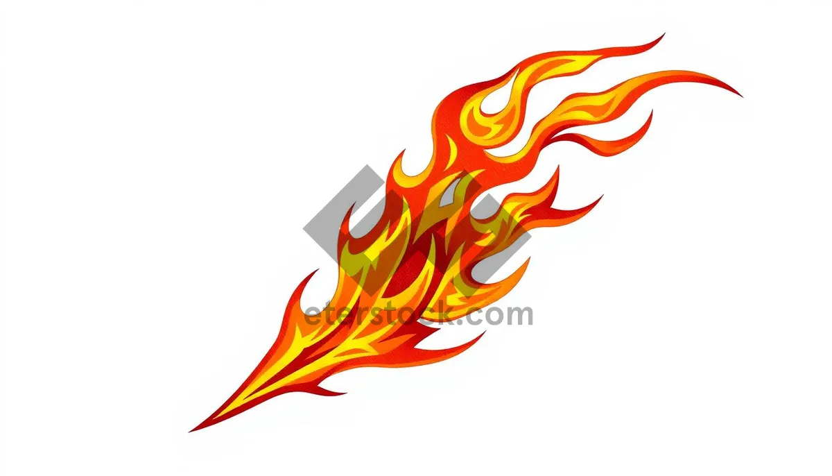 Picture of Swirling Blaze Design Element