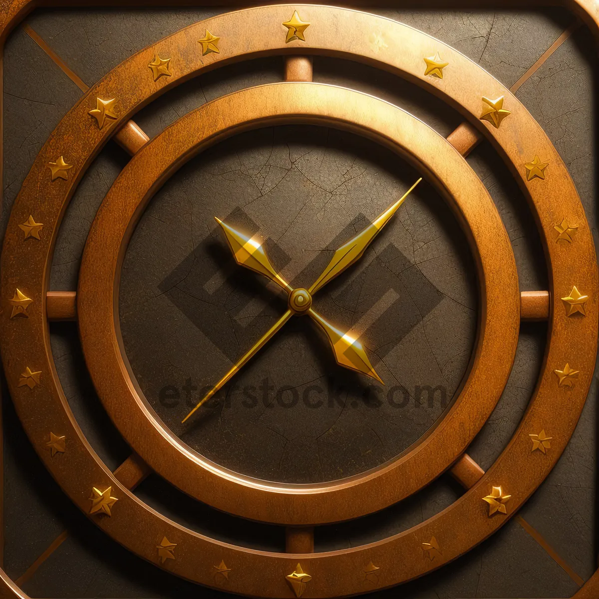 Picture of Classic Wall Clock with Analog Time Display