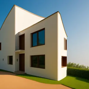 Modern Corner Villa with Skyline View