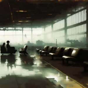 Modern Urban Classroom Interior