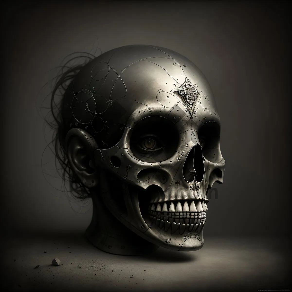 Picture of Skull of Fear: Spooky Skeleton Mask