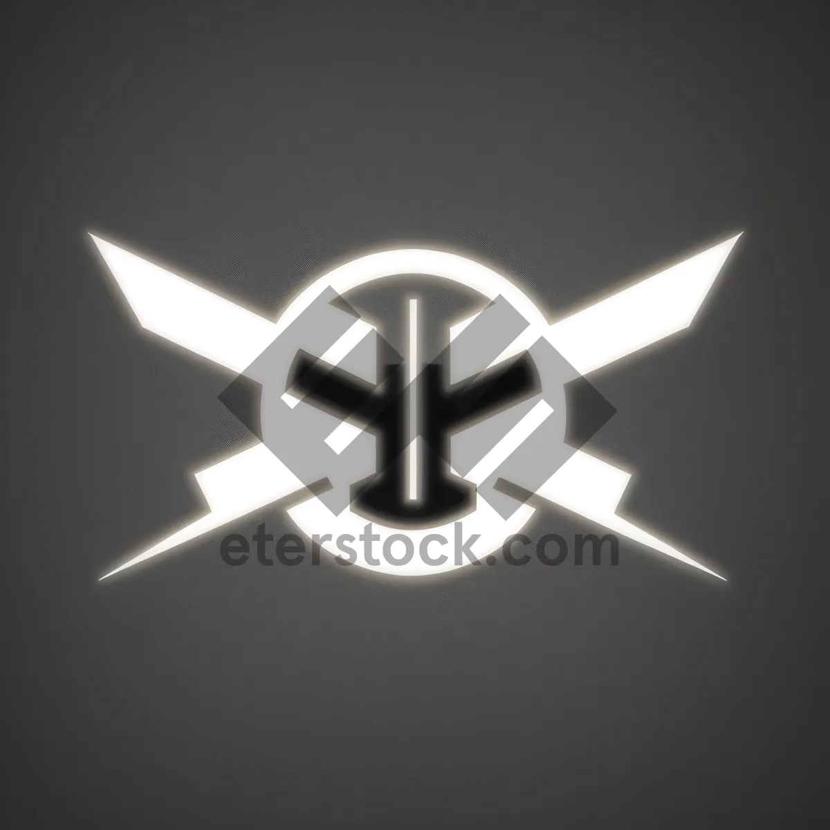 Picture of Symbolic 3D Icon Sign with Five-Spot