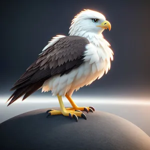 Graceful Hunter: Majestic Bald Eagle in Flight