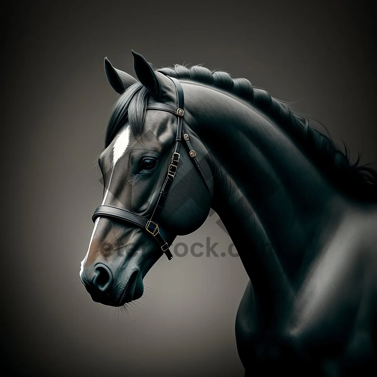 Picture of Majestic Equine in Bridle Harness