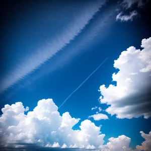 Vivid Sky: Clouds Engulfing Sun in High Atmosphere