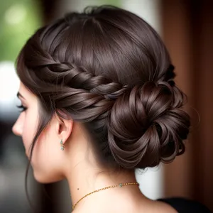 Stunning Brunette Waves with Flawless Makeup