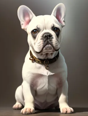 Bulldog Cutie - Adorable Wrinkled Puppy