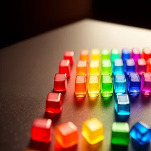 Colorful LED Toy Eraser in Crayon Shape