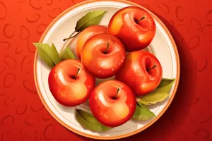 Fresh and Delicious Apple Snack for Healthy Eating