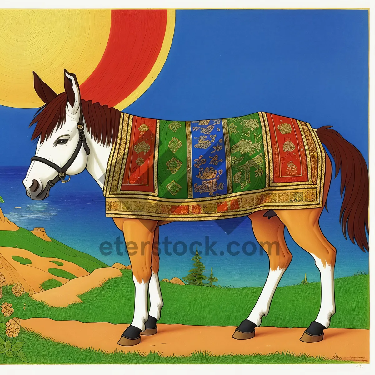 Picture of Stallion Equine Gear - Horse Saddle Blanket