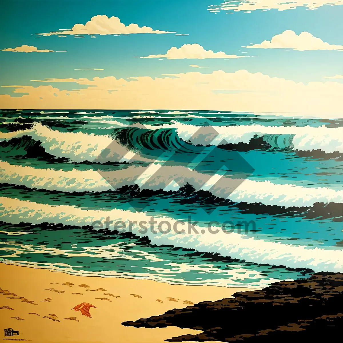 Picture of Sun-kissed Serenity: the Tropical Beach Getaway