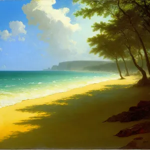Serenity on the Tropical Beach
