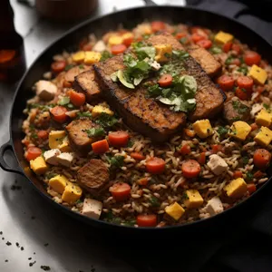 Delicious Vegetable Beef Stew with Black Beans