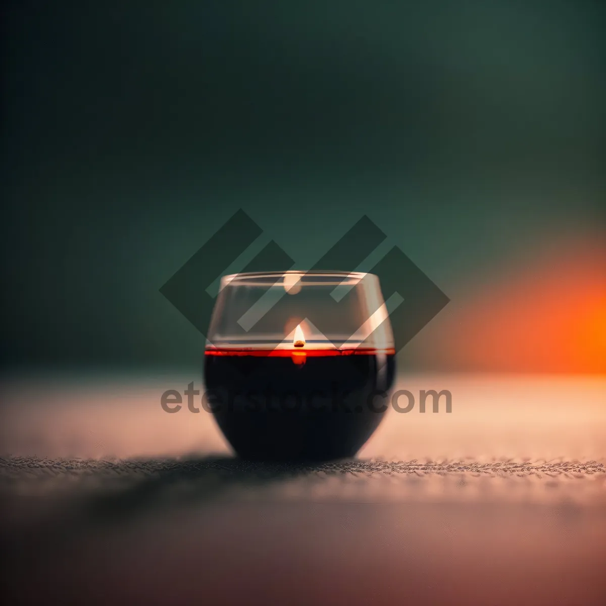 Picture of Glass button: Symbolic web icon with Japanese inspiration