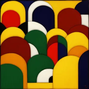 Colorful Resort Area Sign: A Vibrant Location Symbolizing Design and Art.