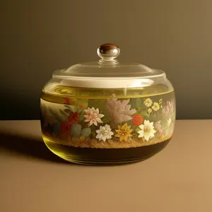 Traditional Glass Teapot for Herbal Tea