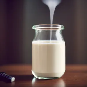 Milk in Glass Bottle - Dairy Drink for Health