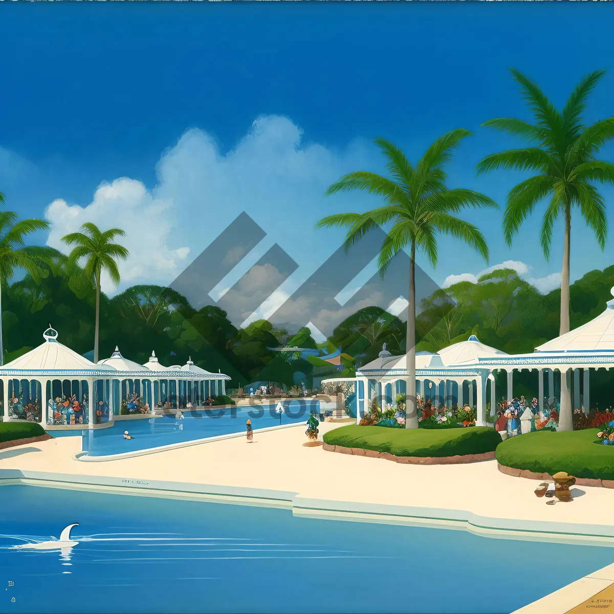 Picture of Sun-kissed Coastal Paradise