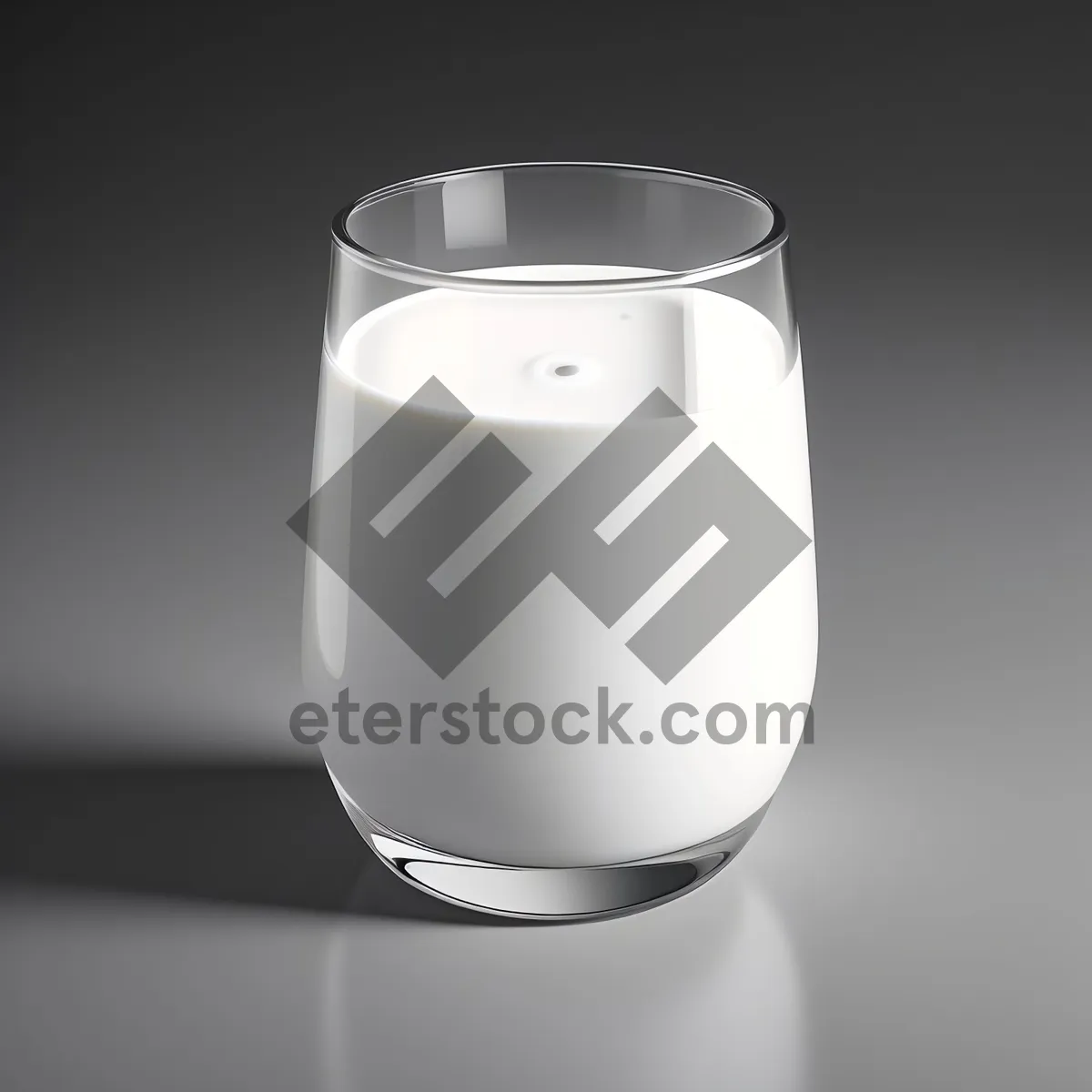 Picture of Glass Milk Cup Kitchenware Beverage Drink