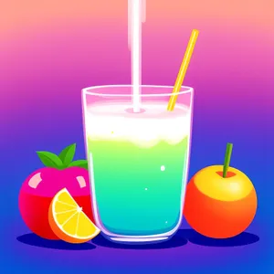 Refreshing Vodka Fruit Drink & Joint Served