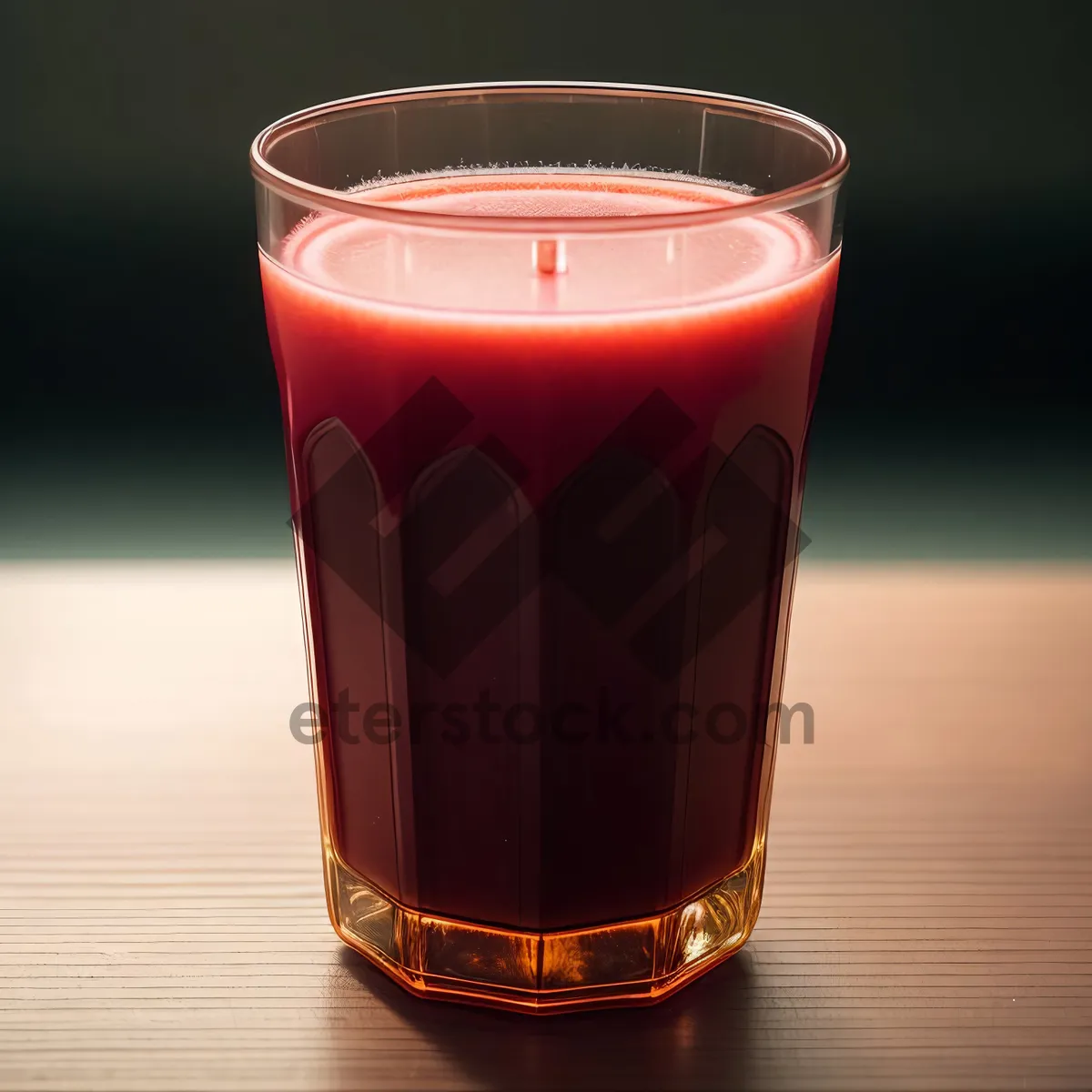 Picture of Frosty drop of refreshing cocktail in a glass.