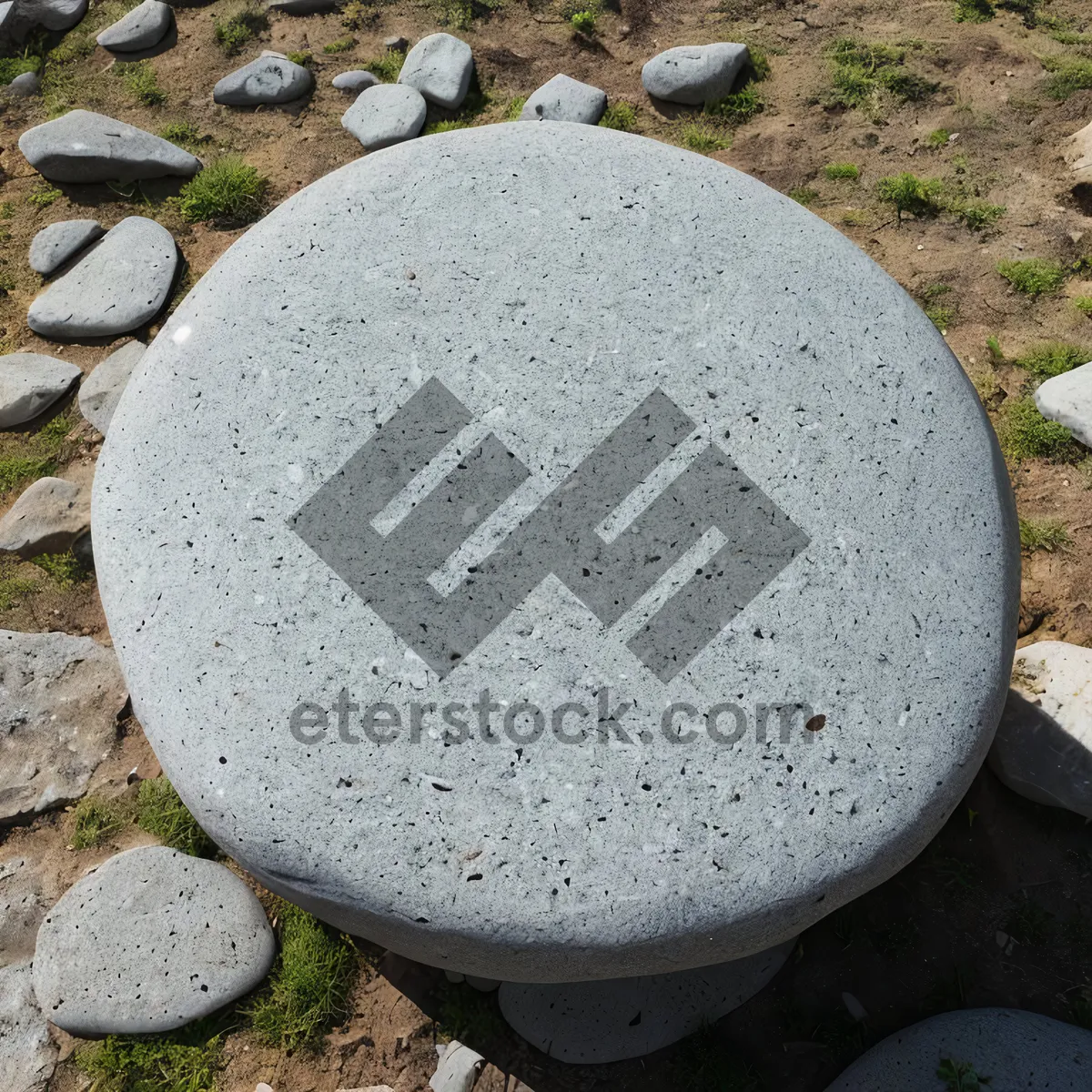 Picture of Stone Memorial Toilet Seat