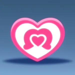 Shiny Heart Icon Set: Love Graphics for Web Design