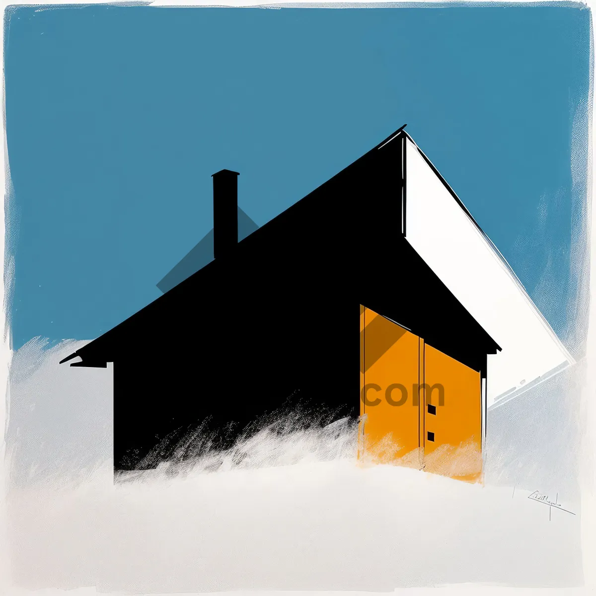 Picture of Modern Residential Property for Sale with Iconic Chimney