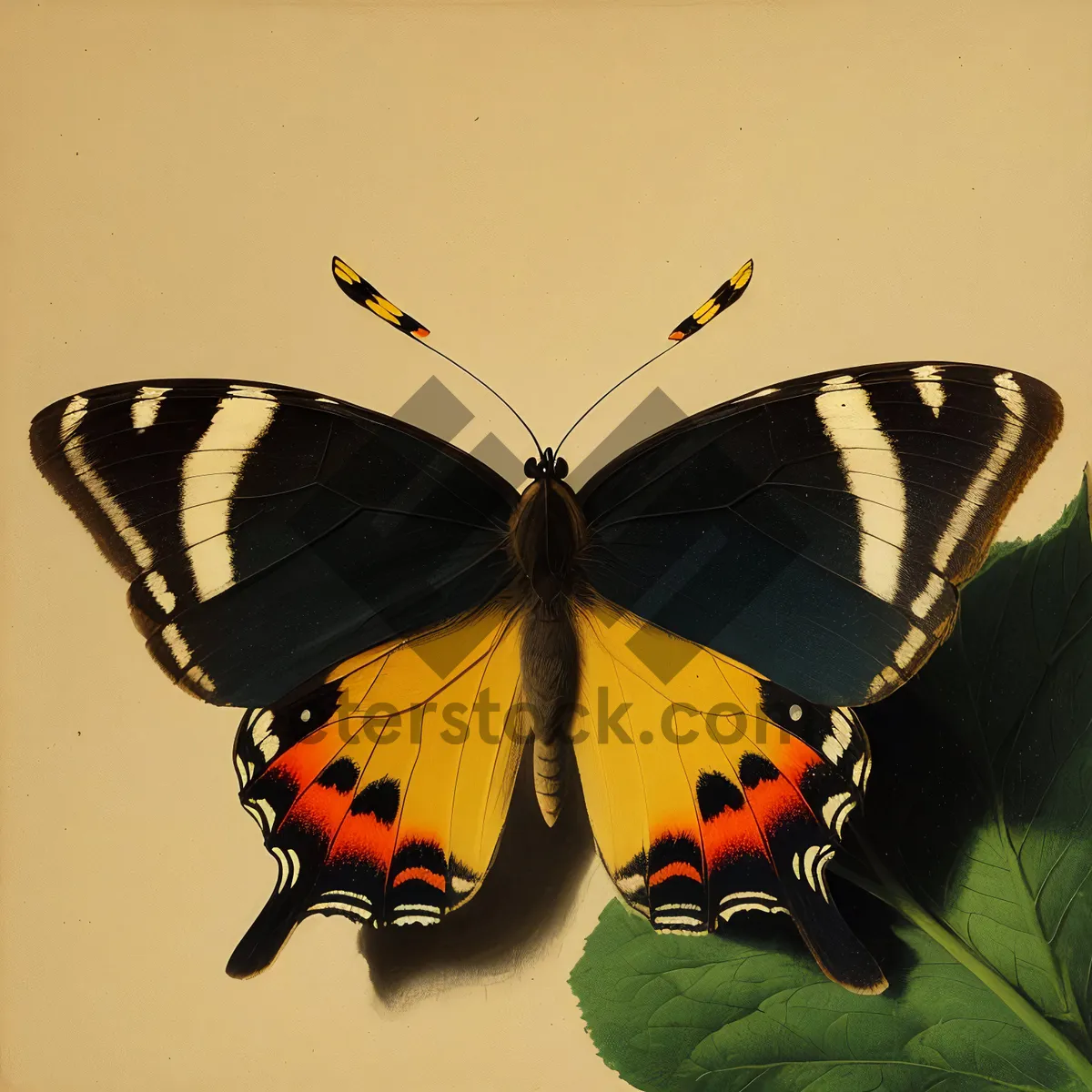 Picture of Vibrant Spring Butterfly in Garden