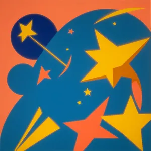 Vibrant Web Graphics Set with Shiny Icons