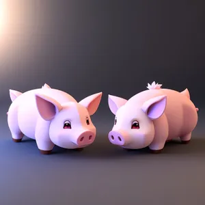 Pink Piglet Piggy Bank - Saving for Wealth