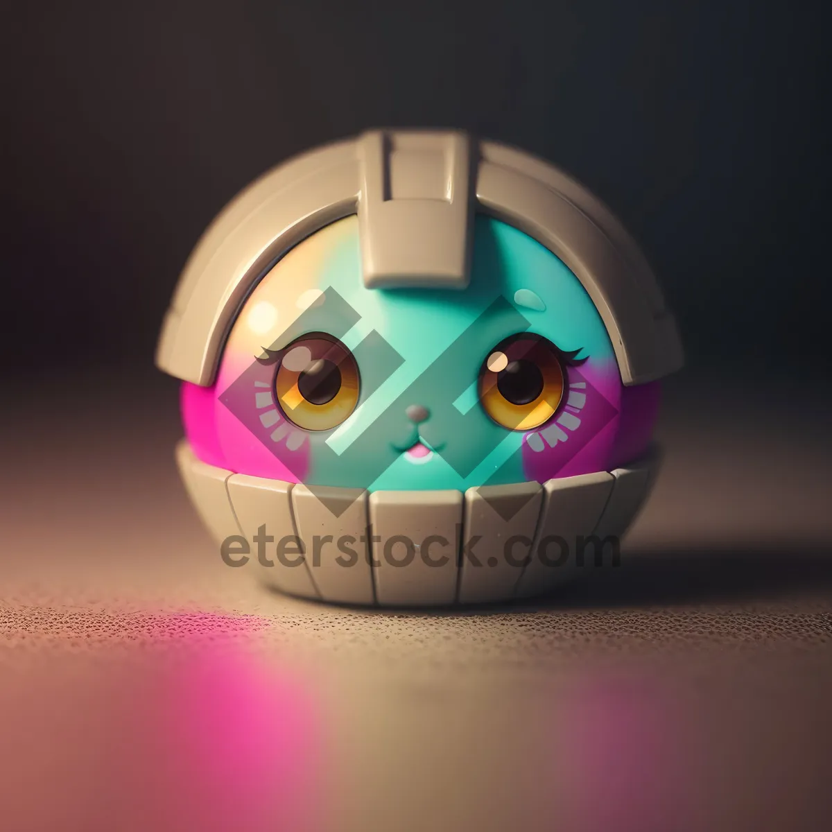 Picture of 3D Piggy Bank Sphere with Pencil Sharpener