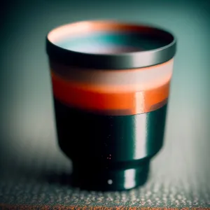 Refreshingly Cold Espresso in a Film Roll Mug