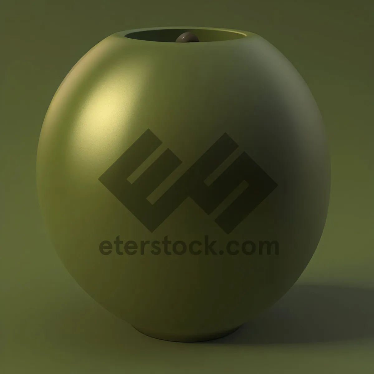 Picture of Satellite Ball: 3D Egg-shaped Sphere Design