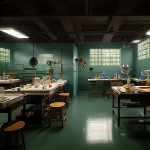 Modern Interior Design of Stylish Restaurant Building