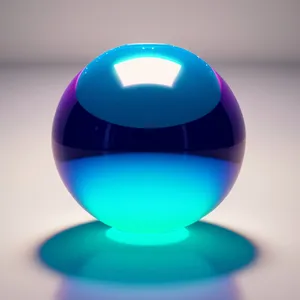 Glossy Glass Sphere Web Buttons Set