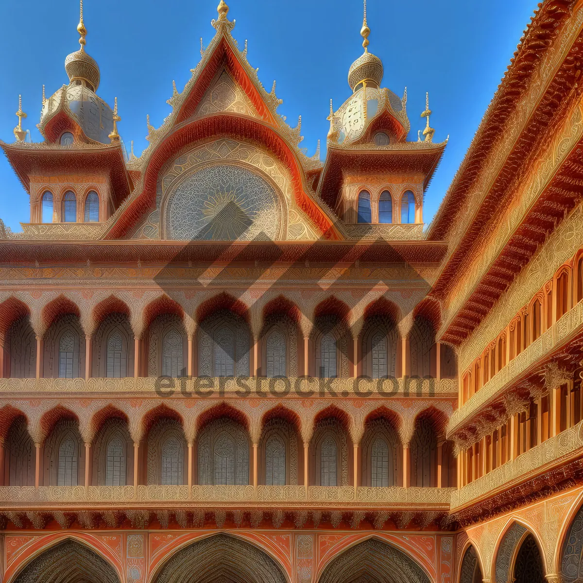 Picture of Historic City Palace: Architectural Marvel with Towering Dome